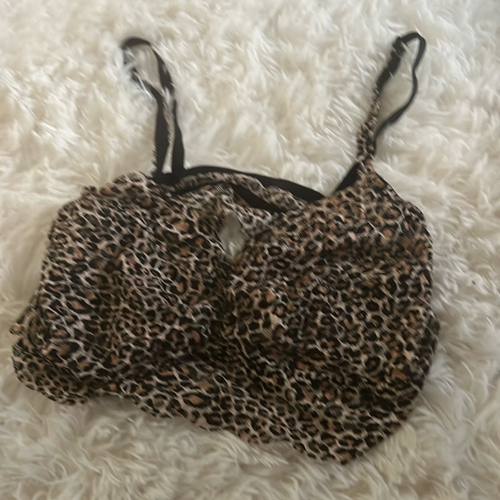 Victoria’s Secret PINK Large Leopard Bralette